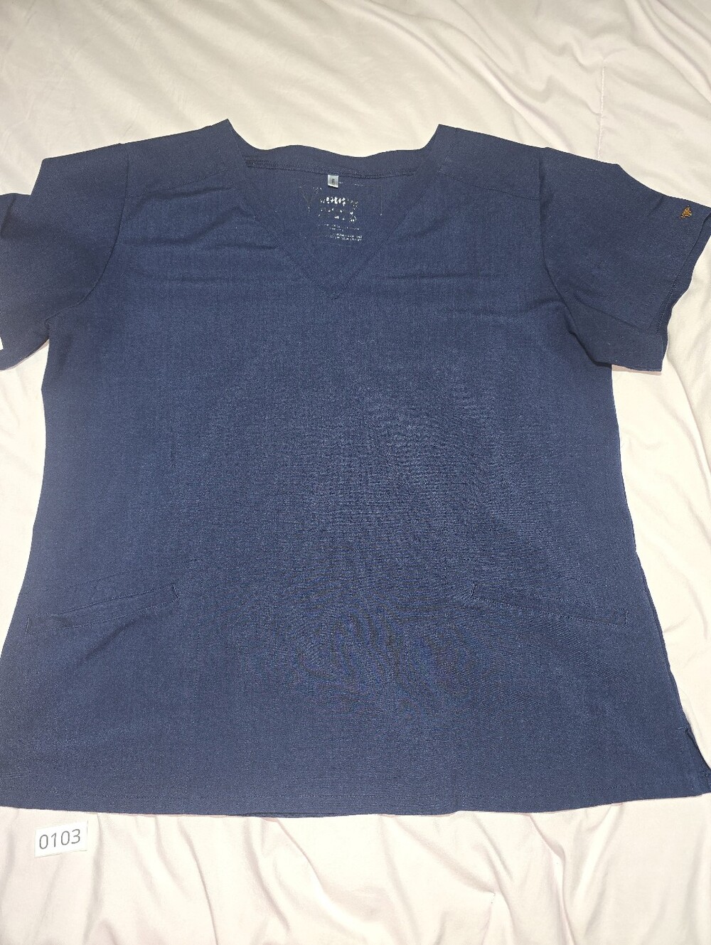 Poppy Scrubs XL Top Navy